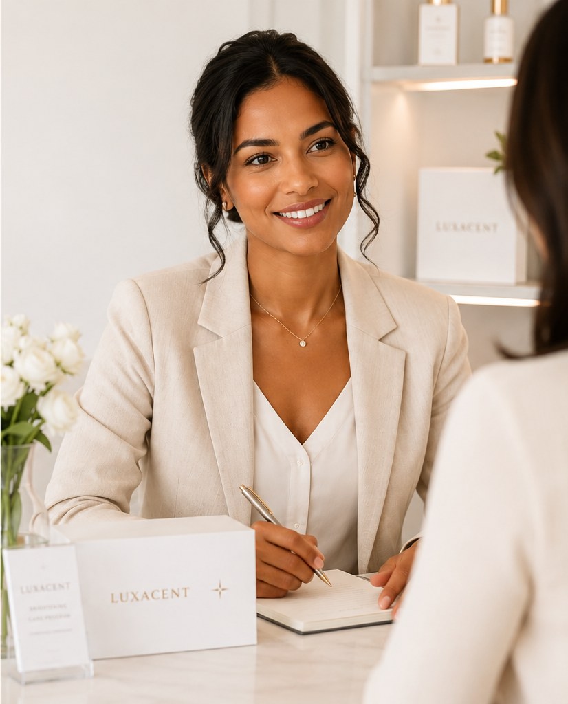 A Luxacent consultation